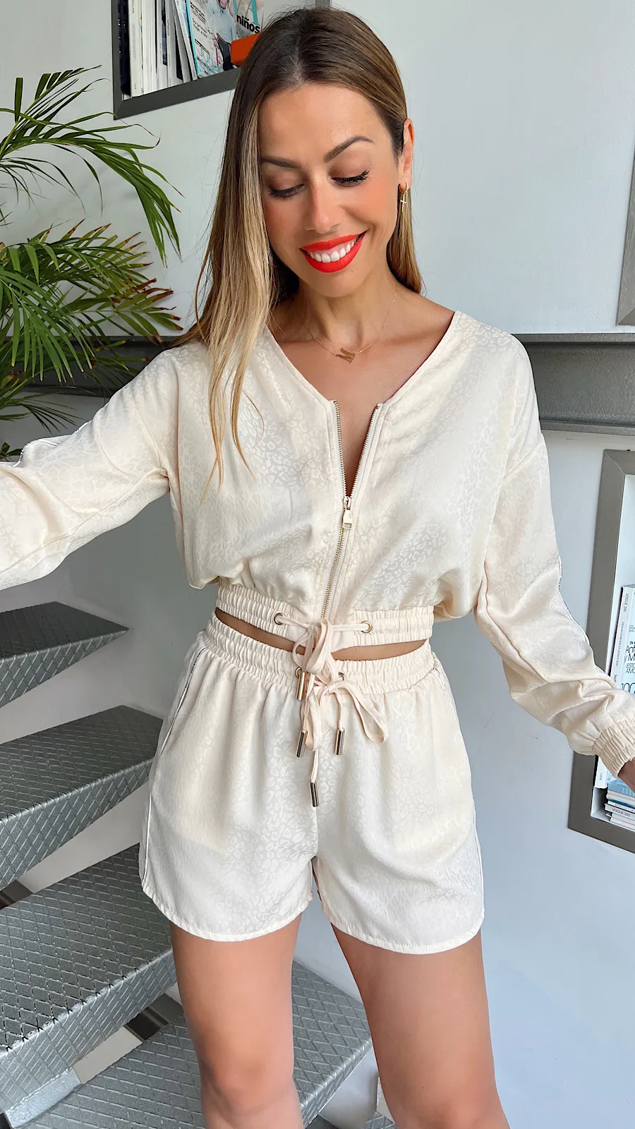 Top Cropped Blanco