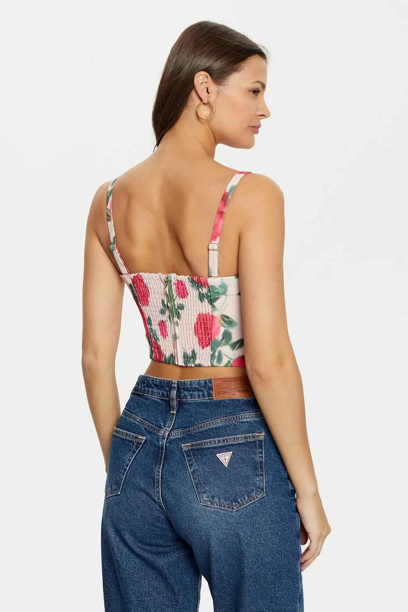 Top para mujer de Guess Jeans – W5RH26WGLO2 