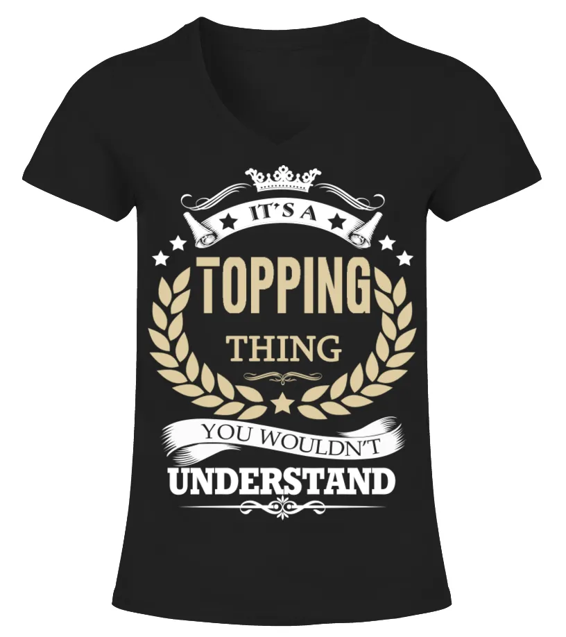 TOPPING  IT'S A TOPPING THING CAMISETA CUELLO PICO MUJER