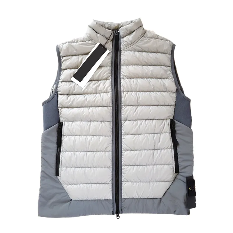 Topstoney Good Price Zipper Up Vest Fashionable Sport Casual de gran tamaño Manecels Chaqueta Topstoney