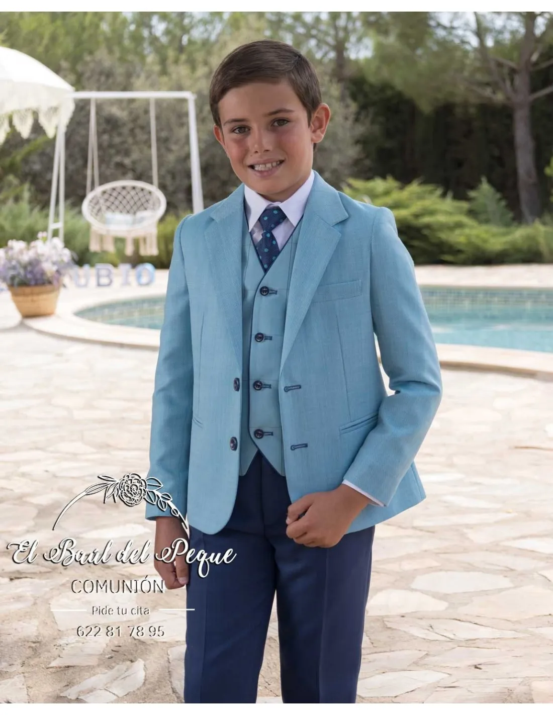 Traje Chaqueta Comunión Amalio Rubio Colección 2024