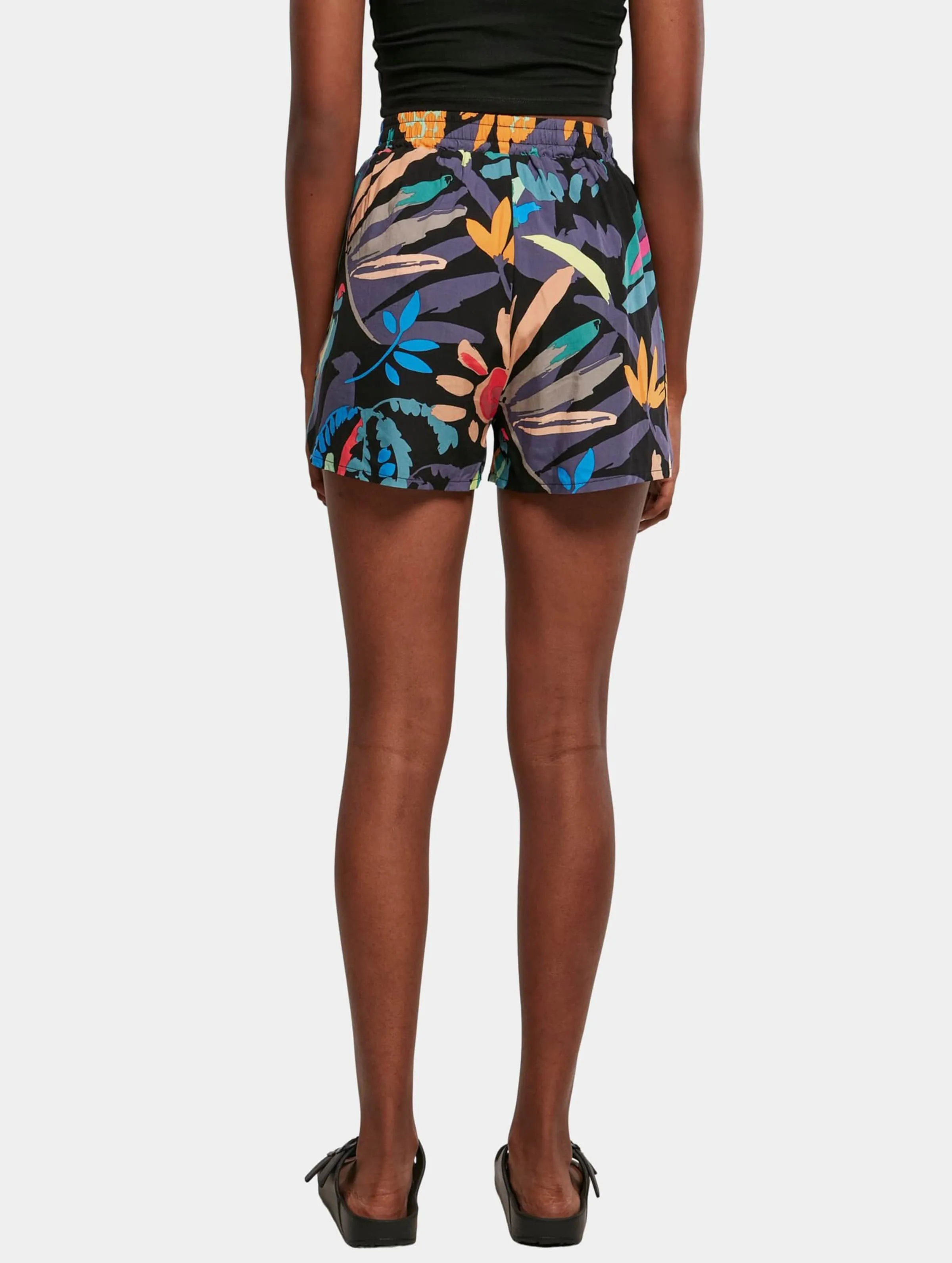 Urban Classics Ladies Aop Viscose Resort