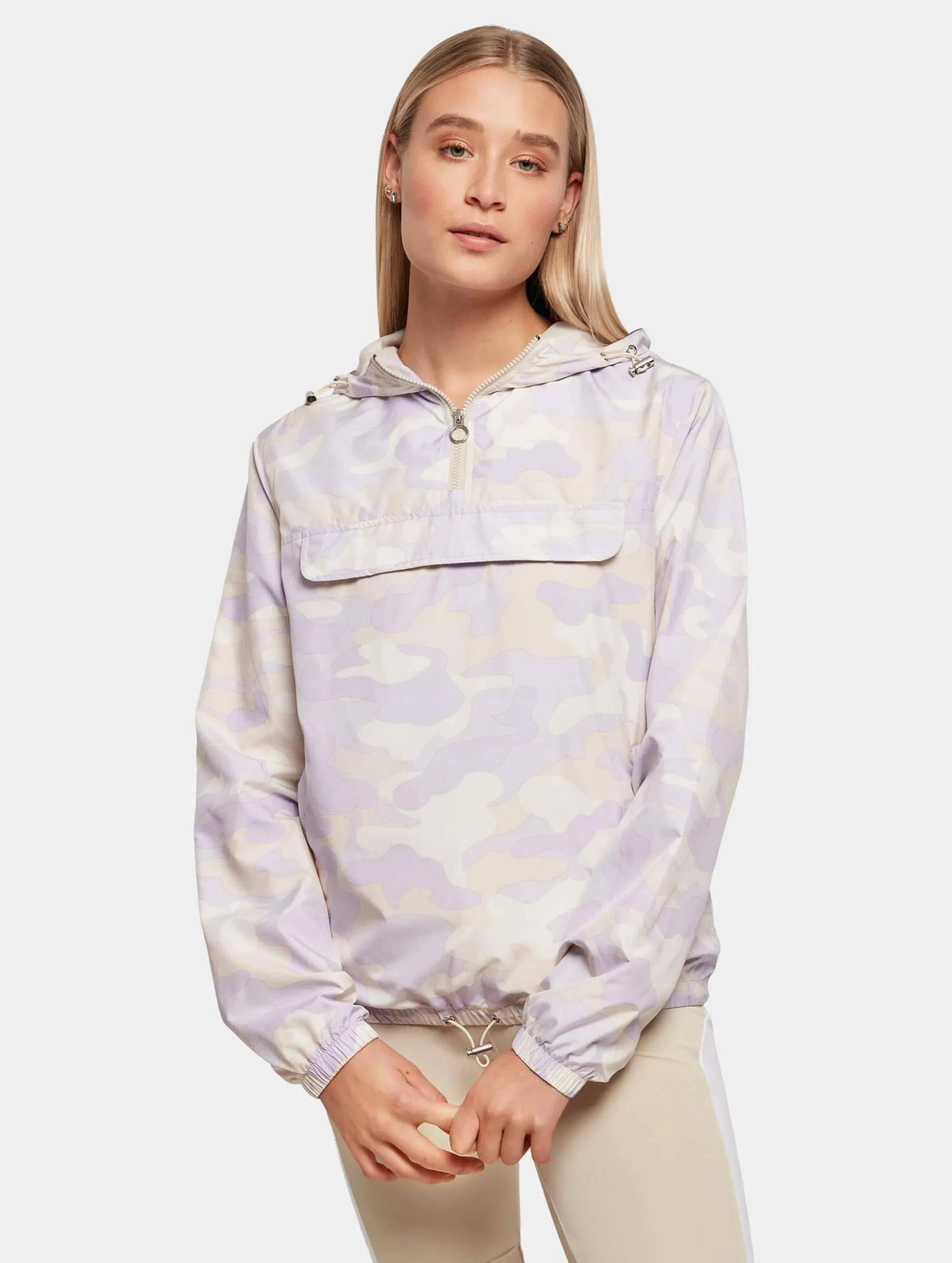 Urban Classics Ladies Camo Pull Over