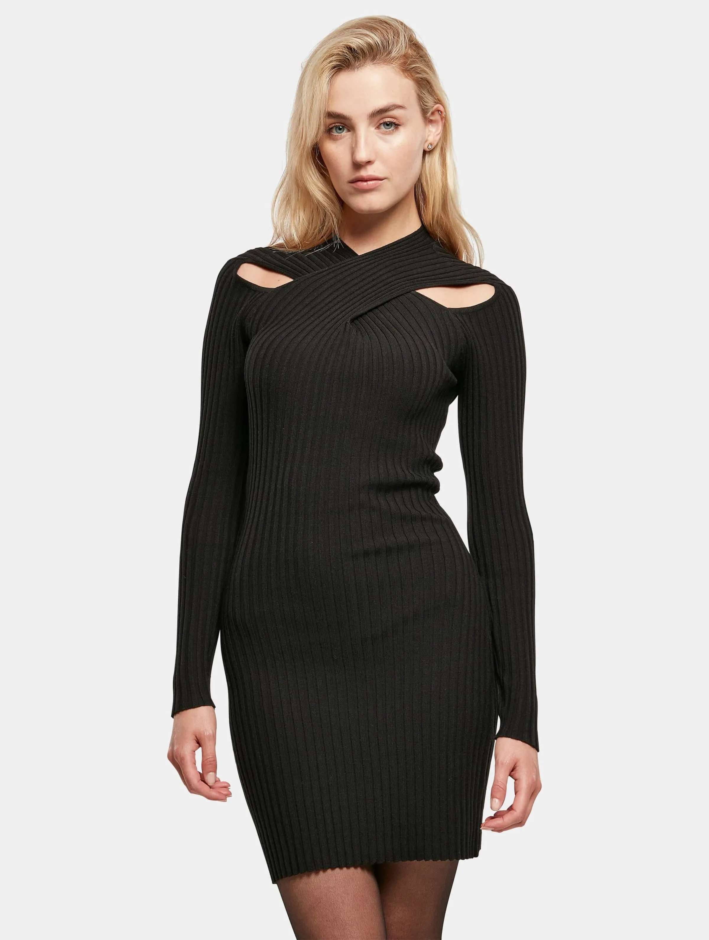 Urban Classics Ladies Crossed Rib Knit