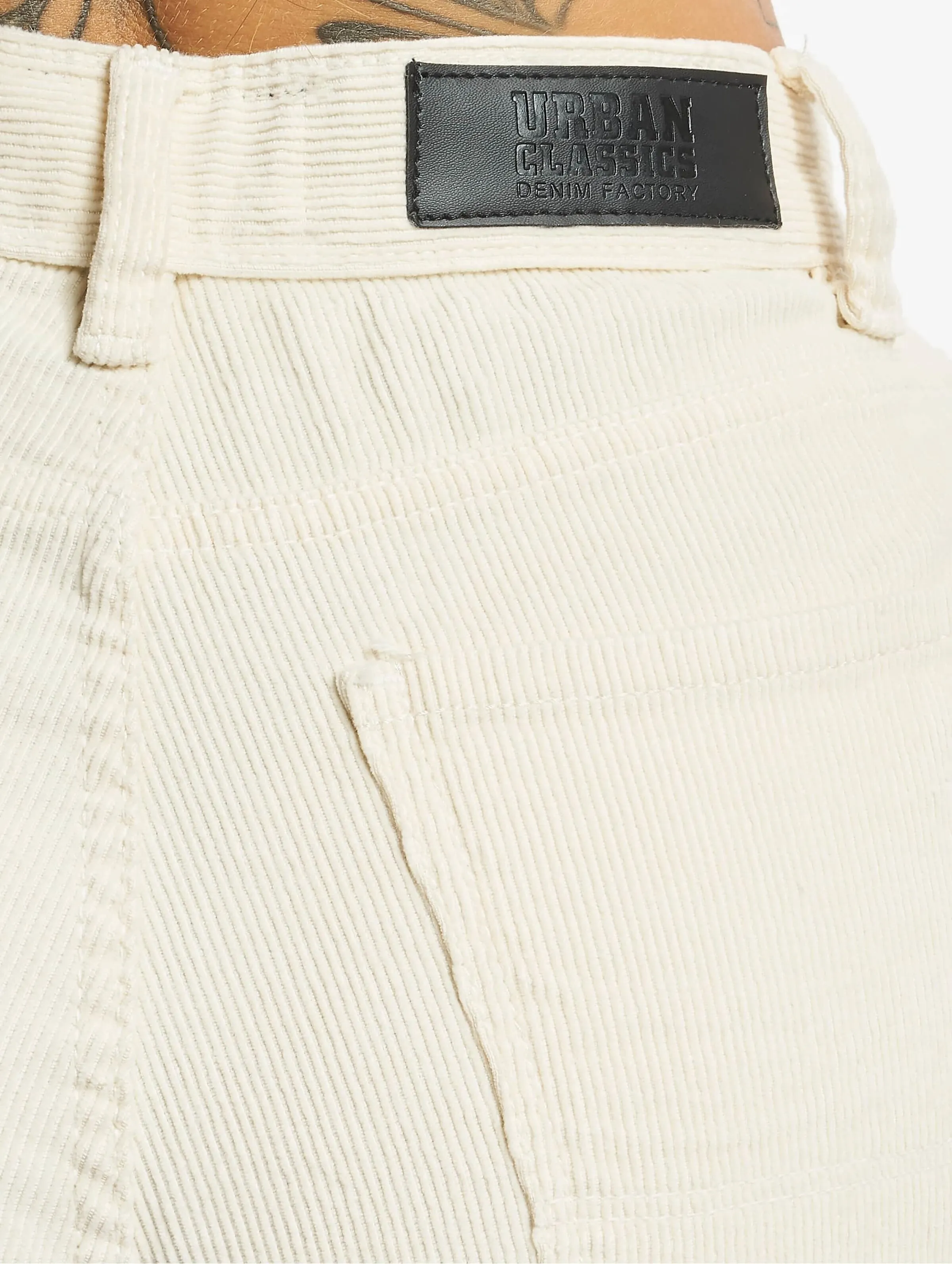 Urban Classics Ladies High Waist 90´s Wide Leg Corduroy