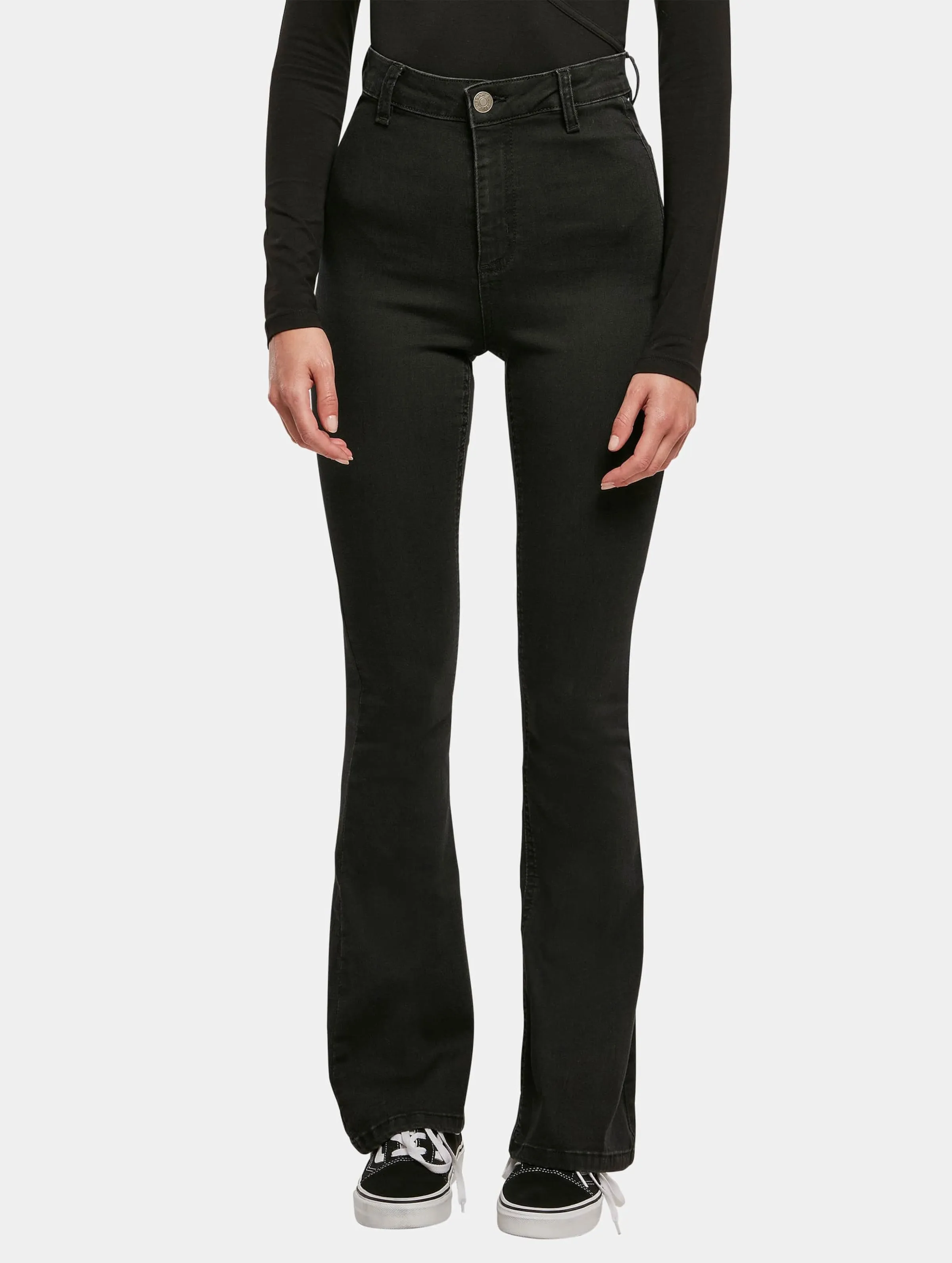 Urban Classics Ladies Super Stretch Bootcut Denim