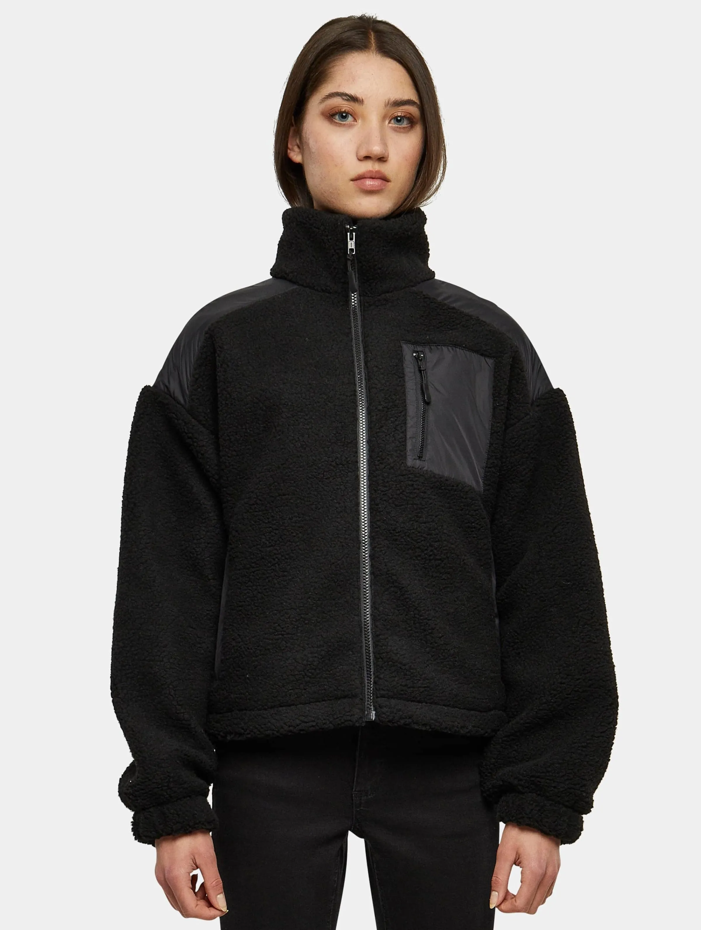 Urban Classics Urban Classics Ladies Sherpa Mix Winterjacken