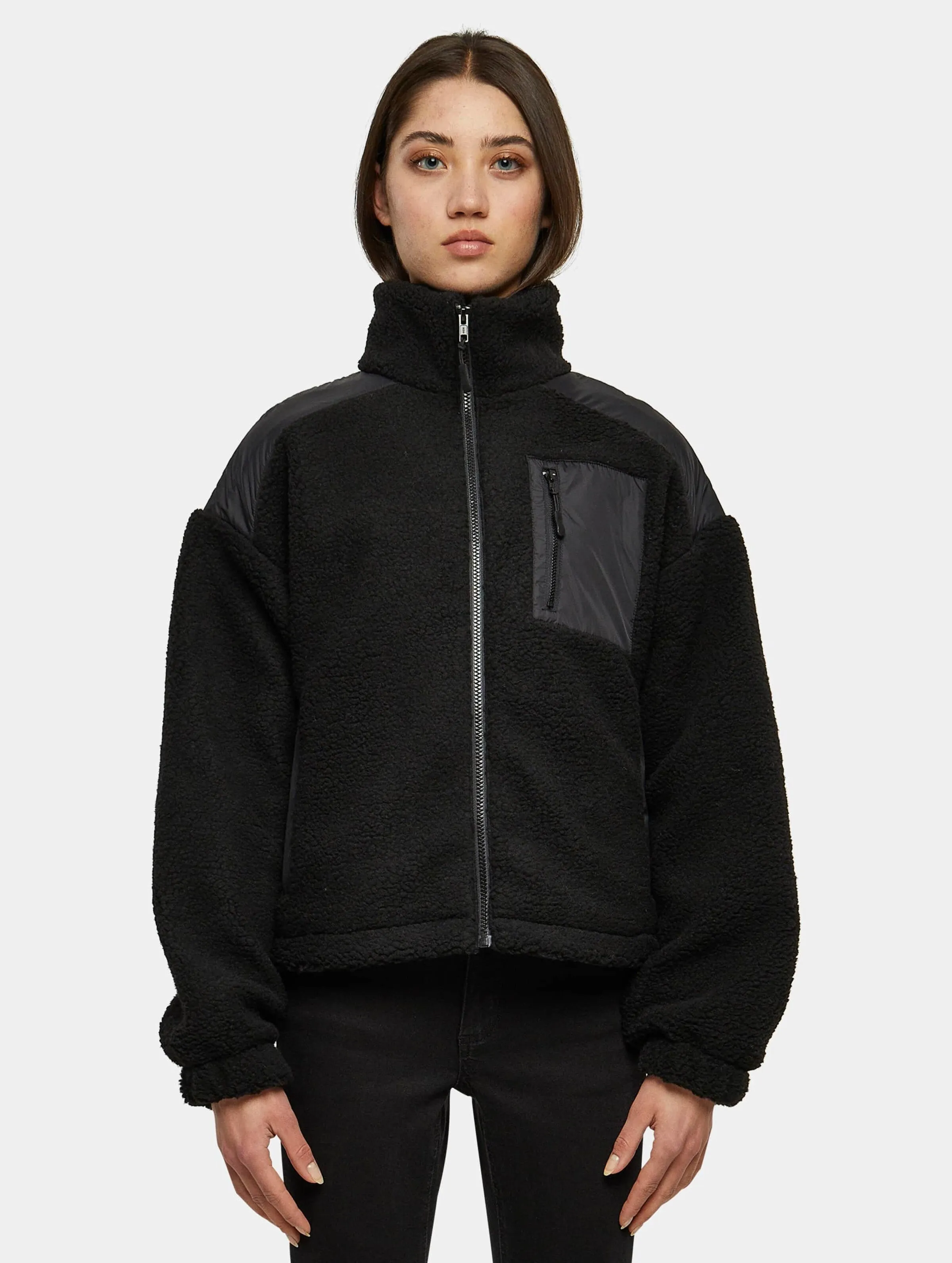 Urban Classics Urban Classics Ladies Sherpa Mix Winterjacken