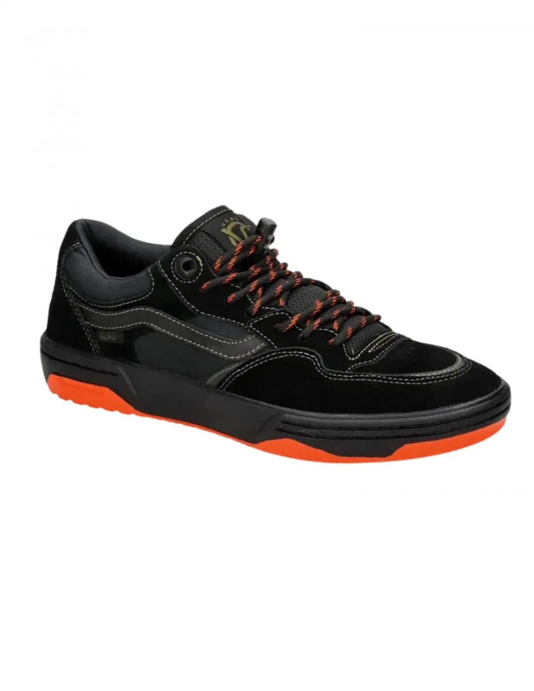 VANS X SPITFIRE WHEELS ROWAN 2  BLANCK/FLAME  ZAPATILLAS DE PIEL SKATEBOARD