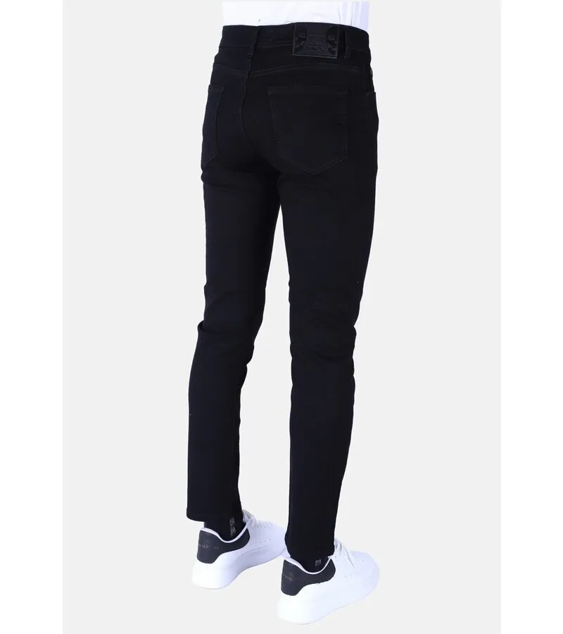 VAQUEROS STRETCH REGULAR FIT PARA HOMBRE  DP47 NEGRO