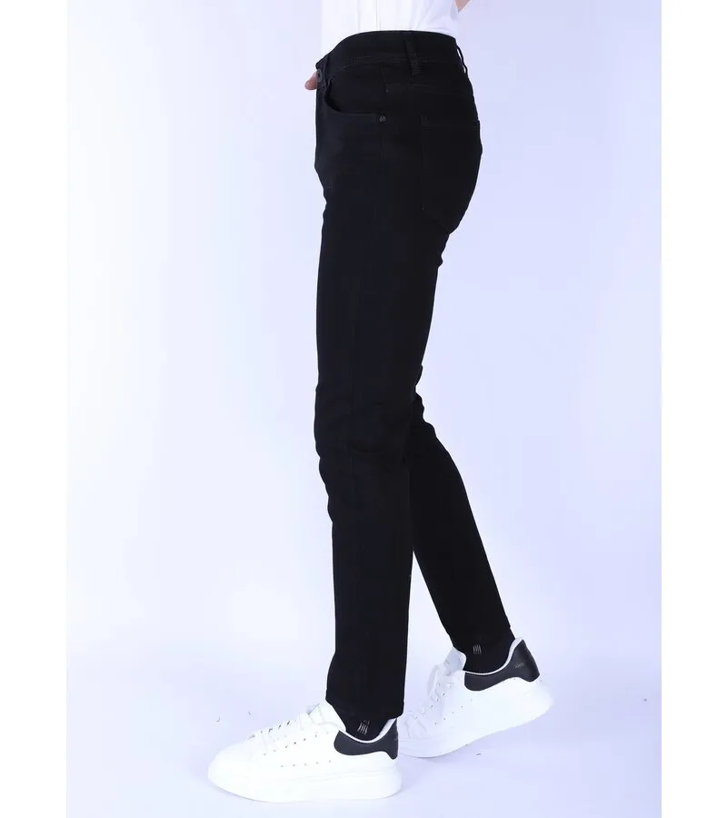 VAQUEROS STRETCH REGULAR FIT PARA HOMBRE  DP47 NEGRO