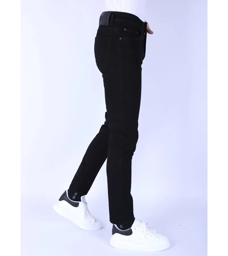 VAQUEROS STRETCH REGULAR FIT PARA HOMBRE  DP47 NEGRO