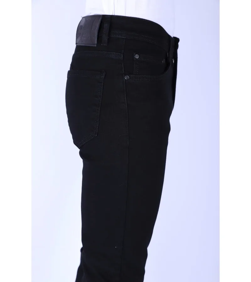 VAQUEROS STRETCH REGULAR FIT PARA HOMBRE  DP47 NEGRO