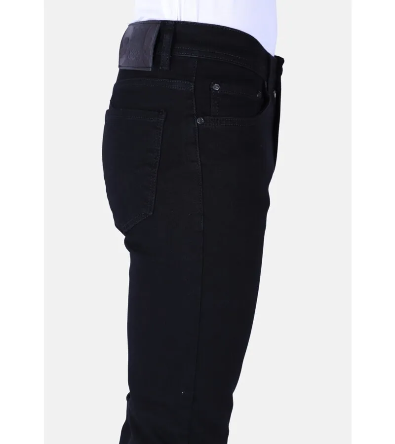 VAQUEROS STRETCH REGULAR FIT PARA HOMBRE  DP47 NEGRO