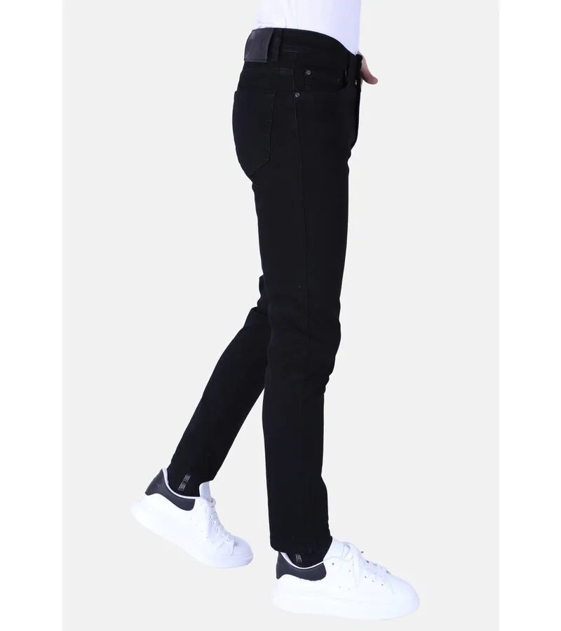 VAQUEROS STRETCH REGULAR FIT PARA HOMBRE  DP47 NEGRO