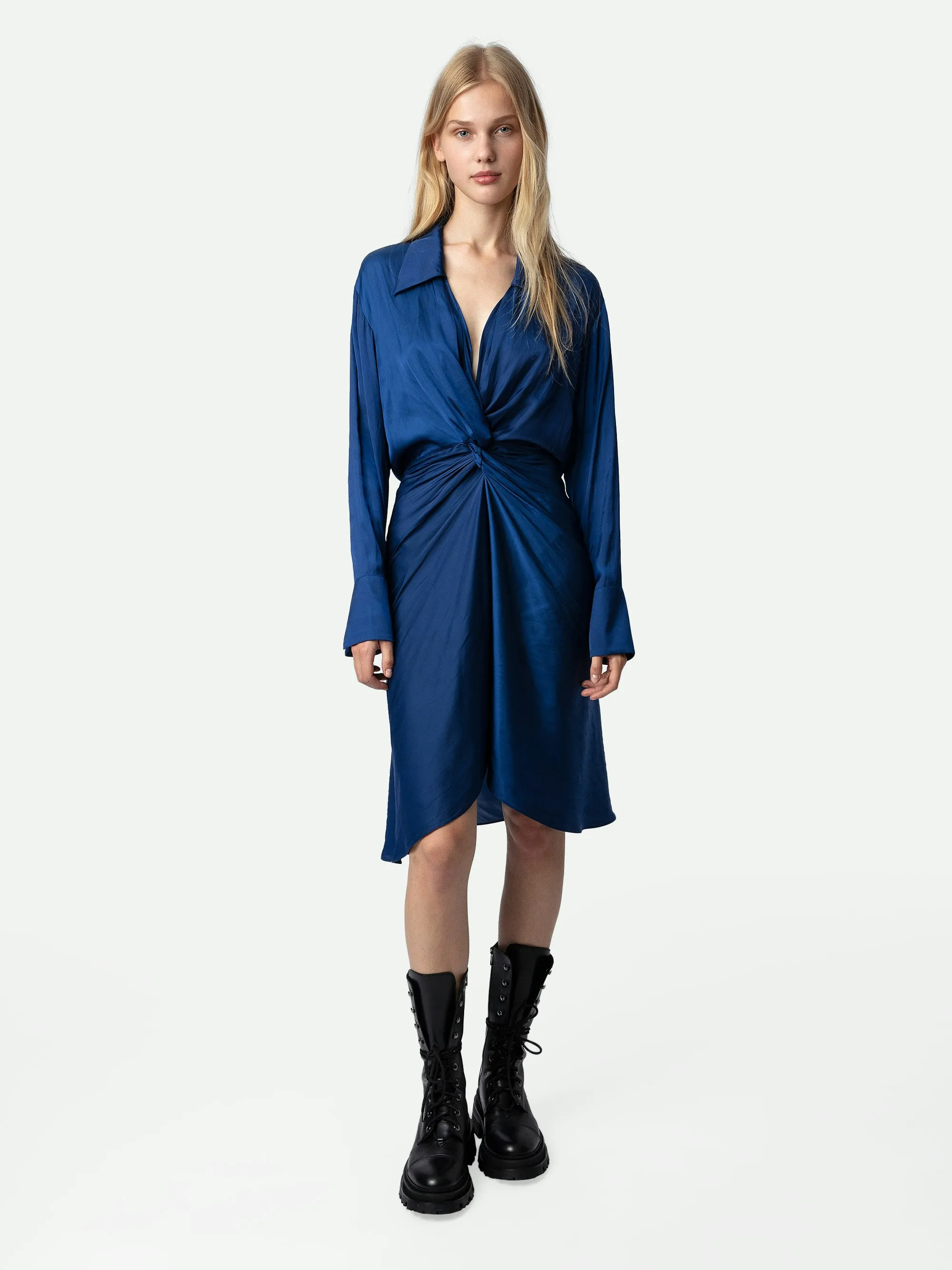 Vestido Rozo de Satén
