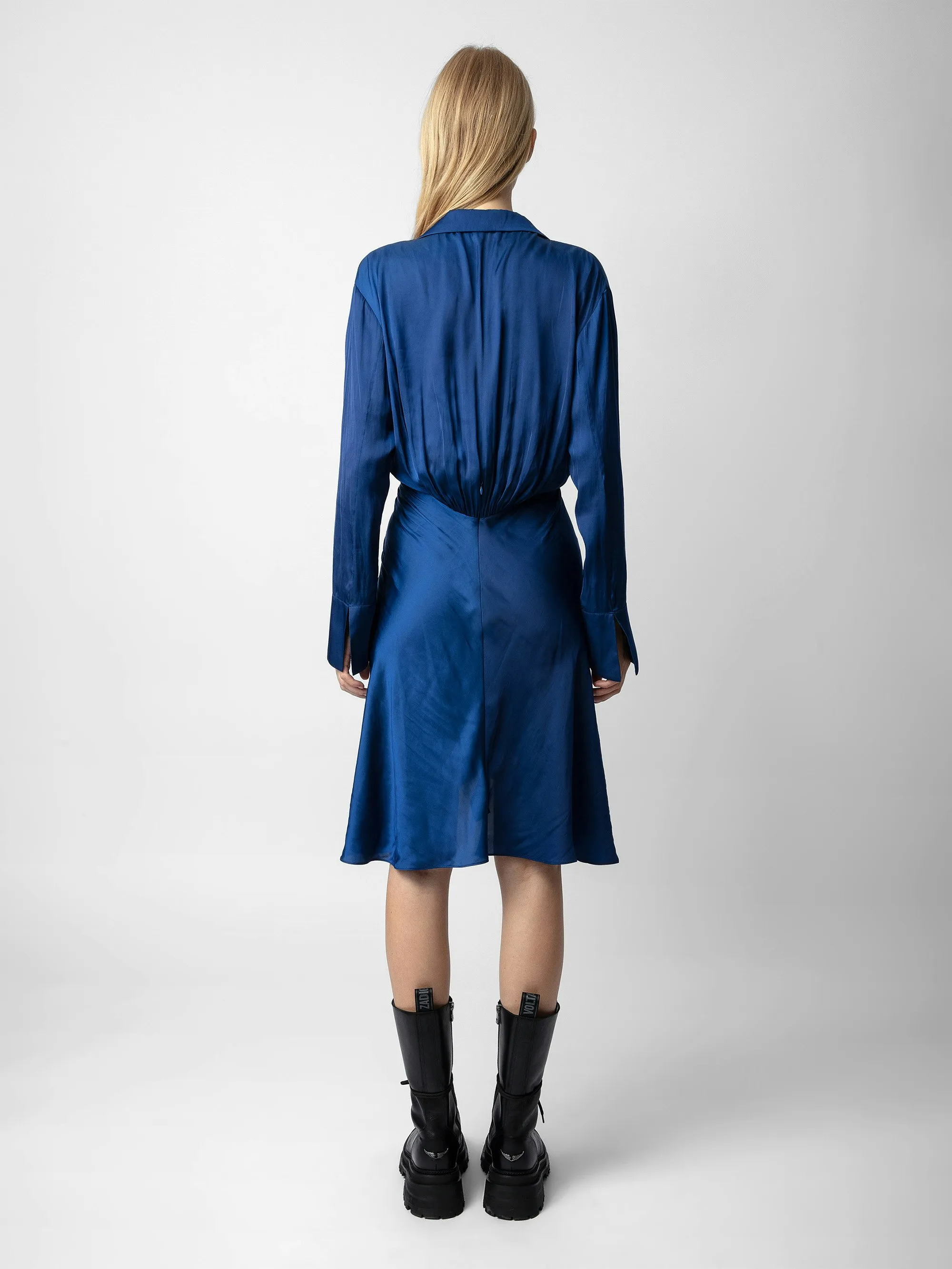 Vestido Rozo de Satén