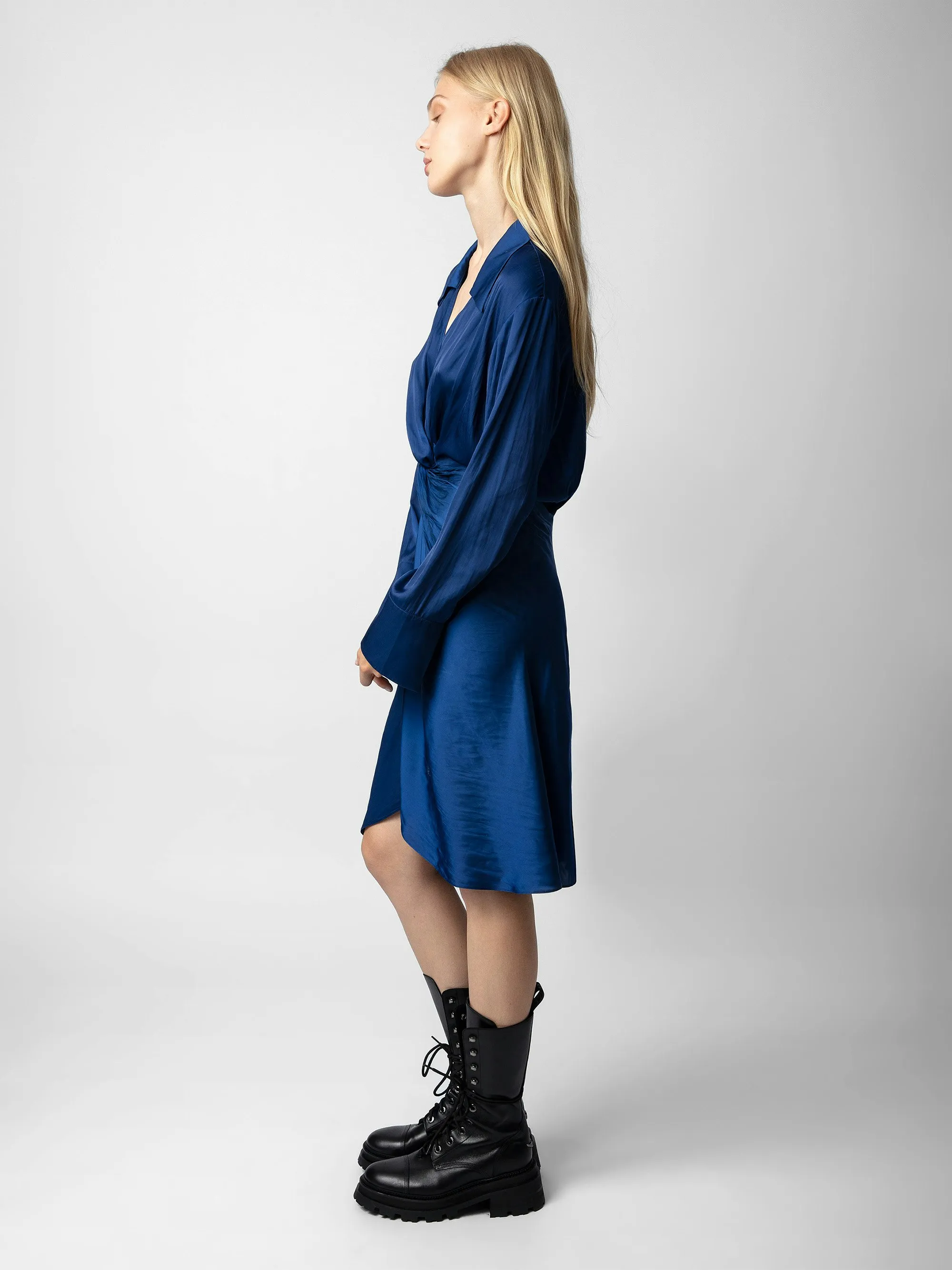 Vestido Rozo de Satén