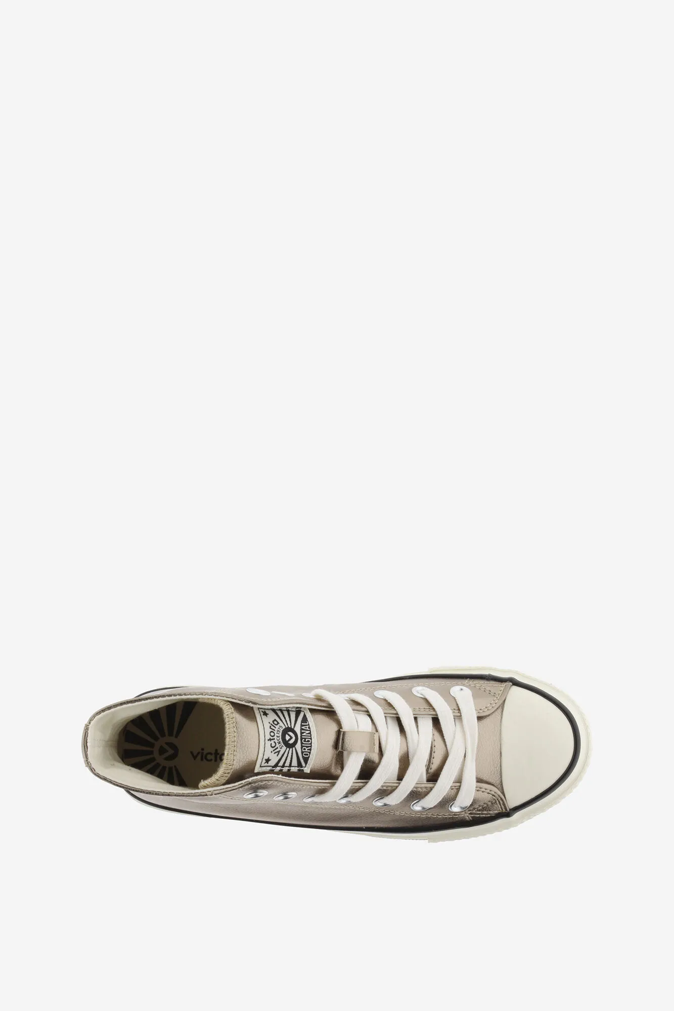 Victoria Zapatillas abotinadas efecto piel