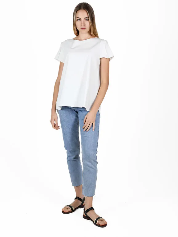 Wendy Trendy Camiseta mujer oversize color liso