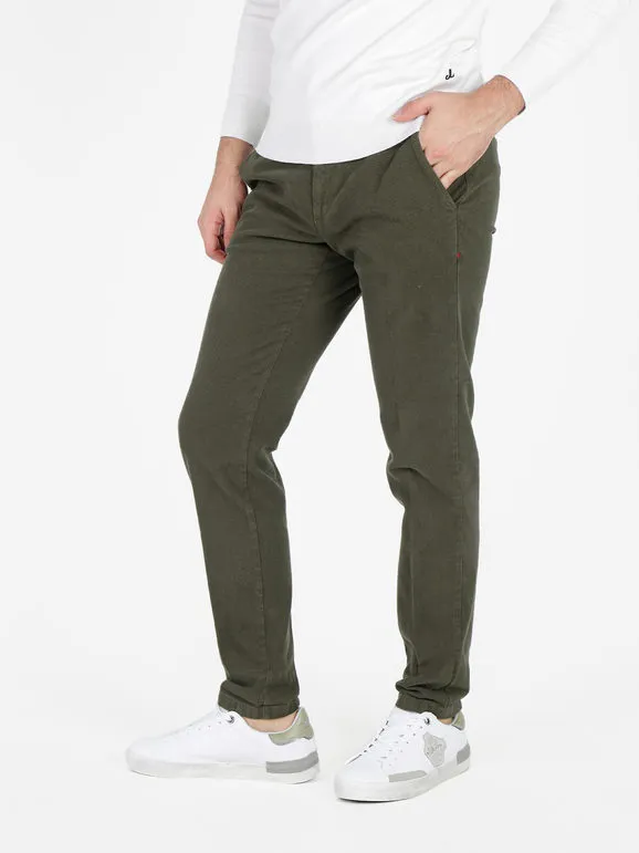 XCAPE PANTALóN DE HOMBRE SLIM FIT EN ALGODóN TEXTURIZADO