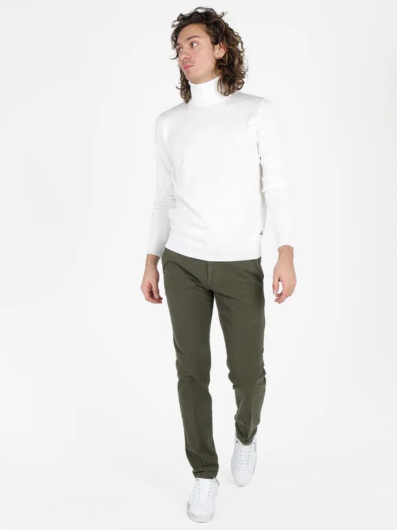 XCAPE PANTALóN DE HOMBRE SLIM FIT EN ALGODóN TEXTURIZADO