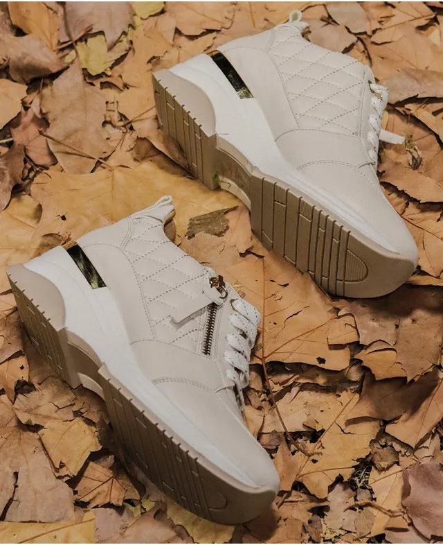 ZAPATILLA CON CUñA MUJER 62826B B3
