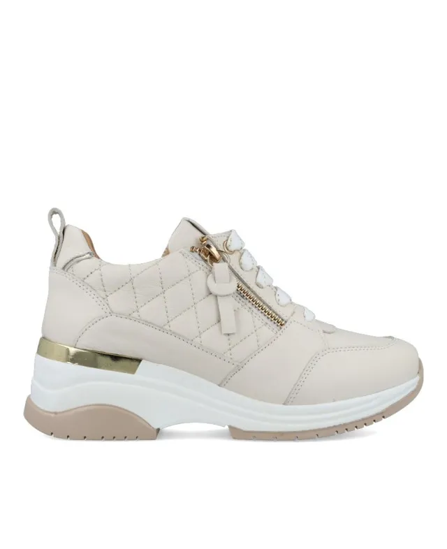 ZAPATILLA CON CUñA MUJER 62826B B3