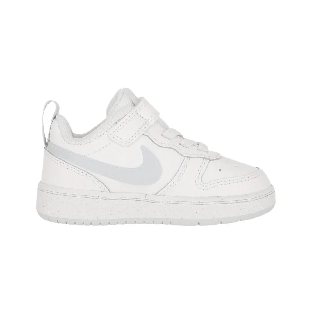 Zapatilla Nike Bebu00e9 Court Borough Low 2 Aura/White