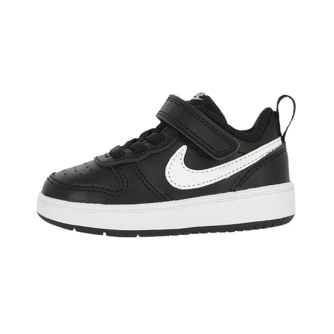 Zapatilla Nike Bebu00e9 Court Borough Low 2 Black/White
