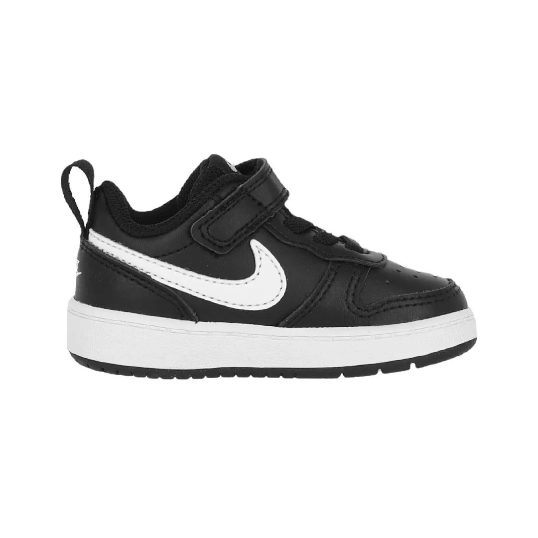 Zapatilla Nike Bebu00e9 Court Borough Low 2 Black/White