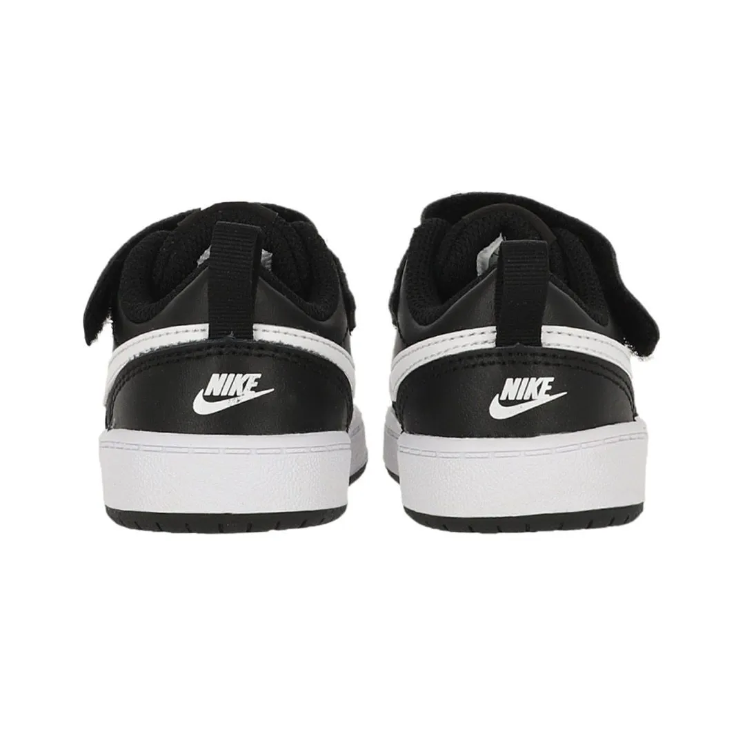 Zapatilla Nike Bebu00e9 Court Borough Low 2 Black/White