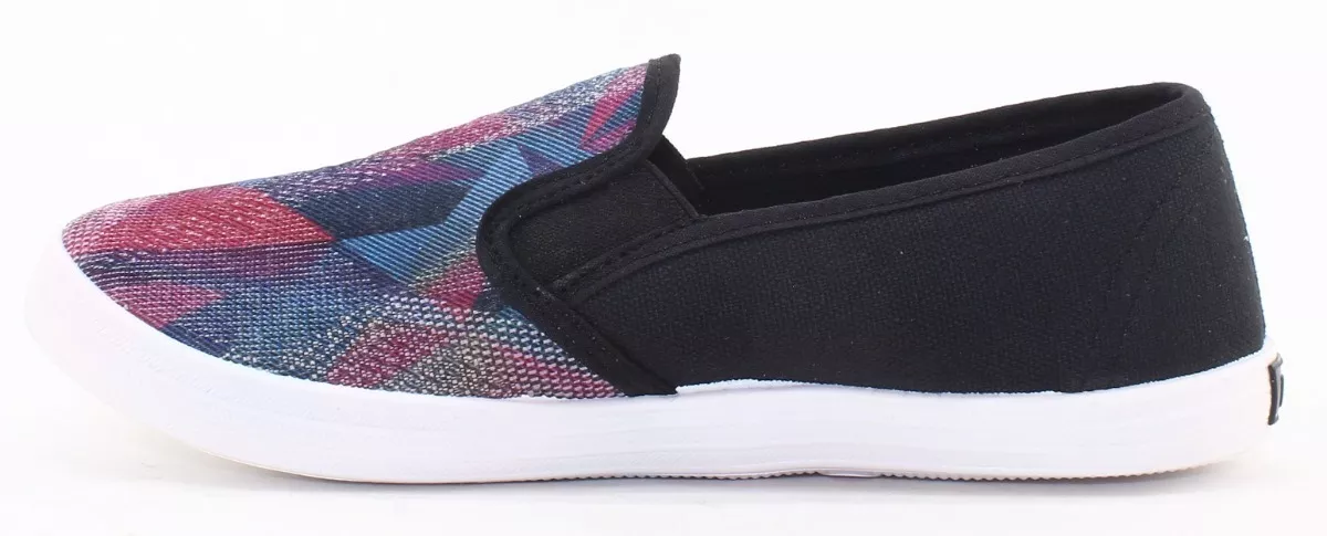 Zapatillas Dama Mujer Panchas Deli Tela Lona 491 Parg