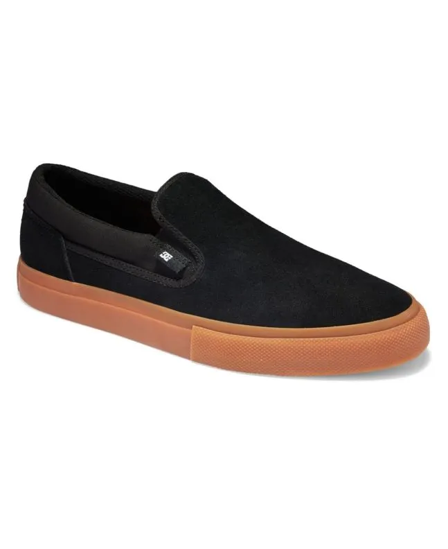 ZAPATILLAS DC SHOES MANUAL SLIPON LE NEGROGUM