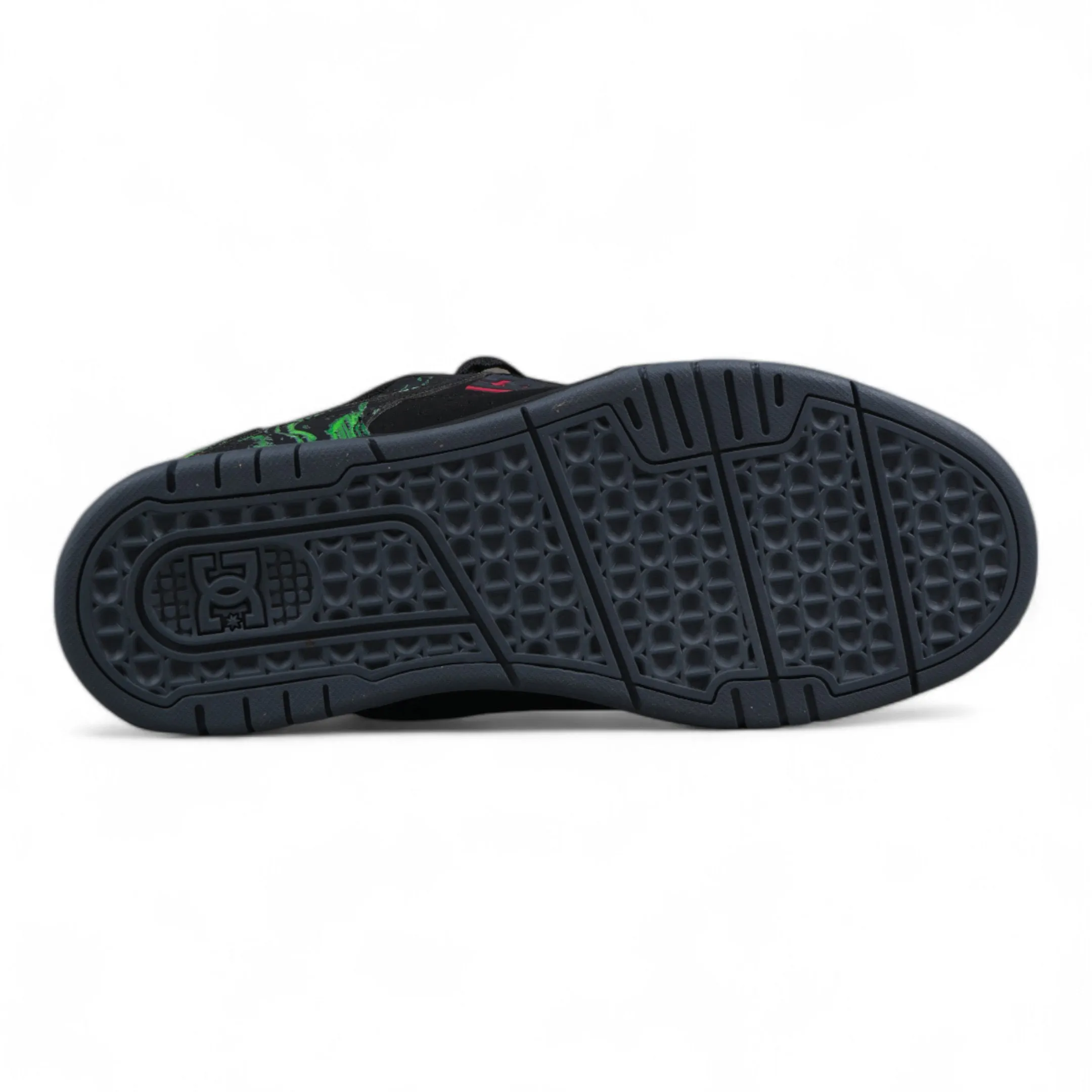 Zapatillas Dc Slayer Stag Negro Rojo Verde Print