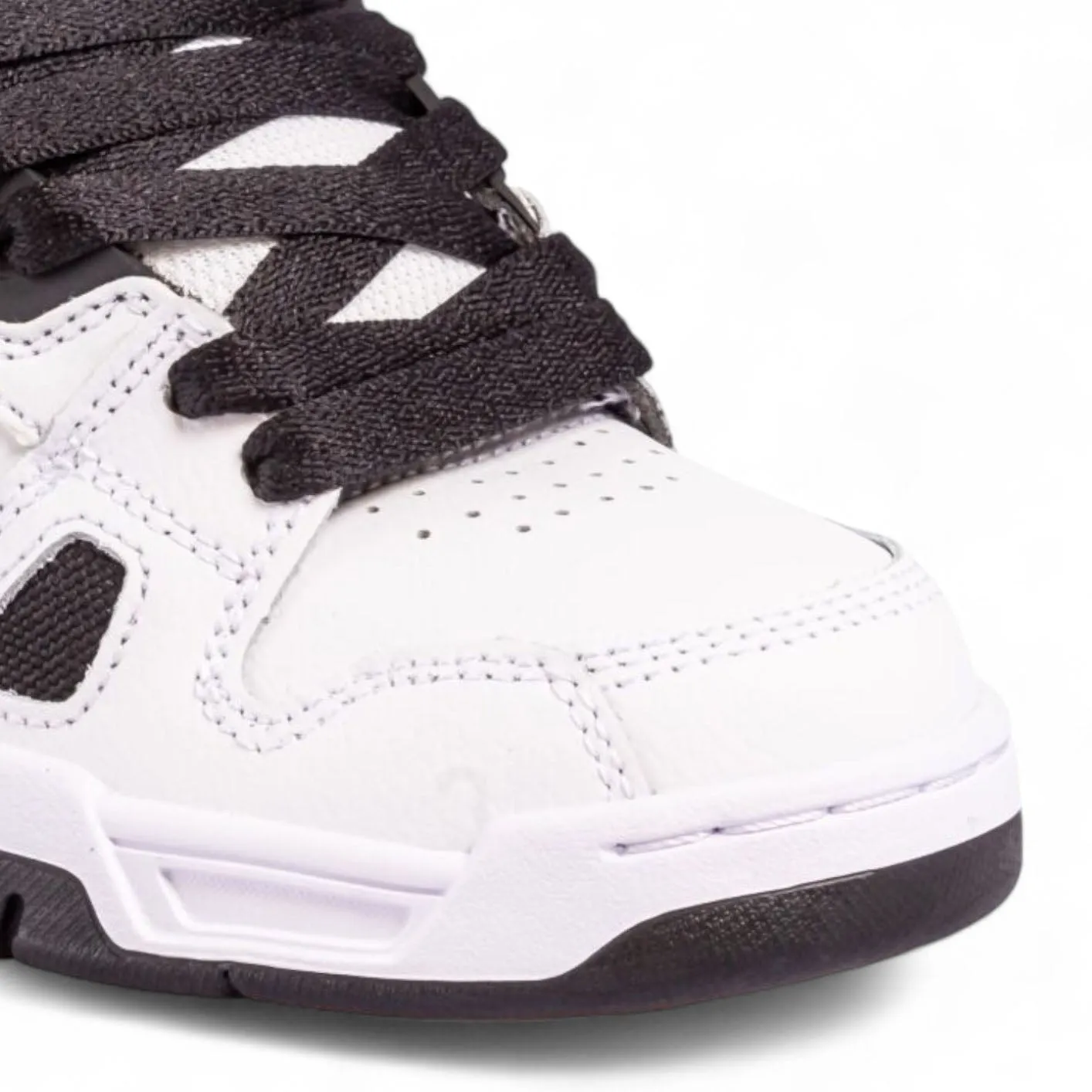 Zapatillas Dc Stag Blanco Negro Rojo