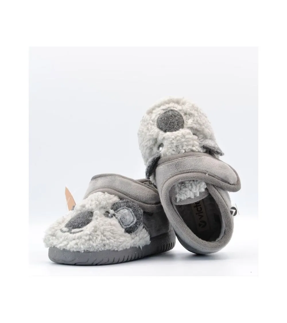 ZAPATILLAS DE CASA VICTORIA VELCRO KOALA