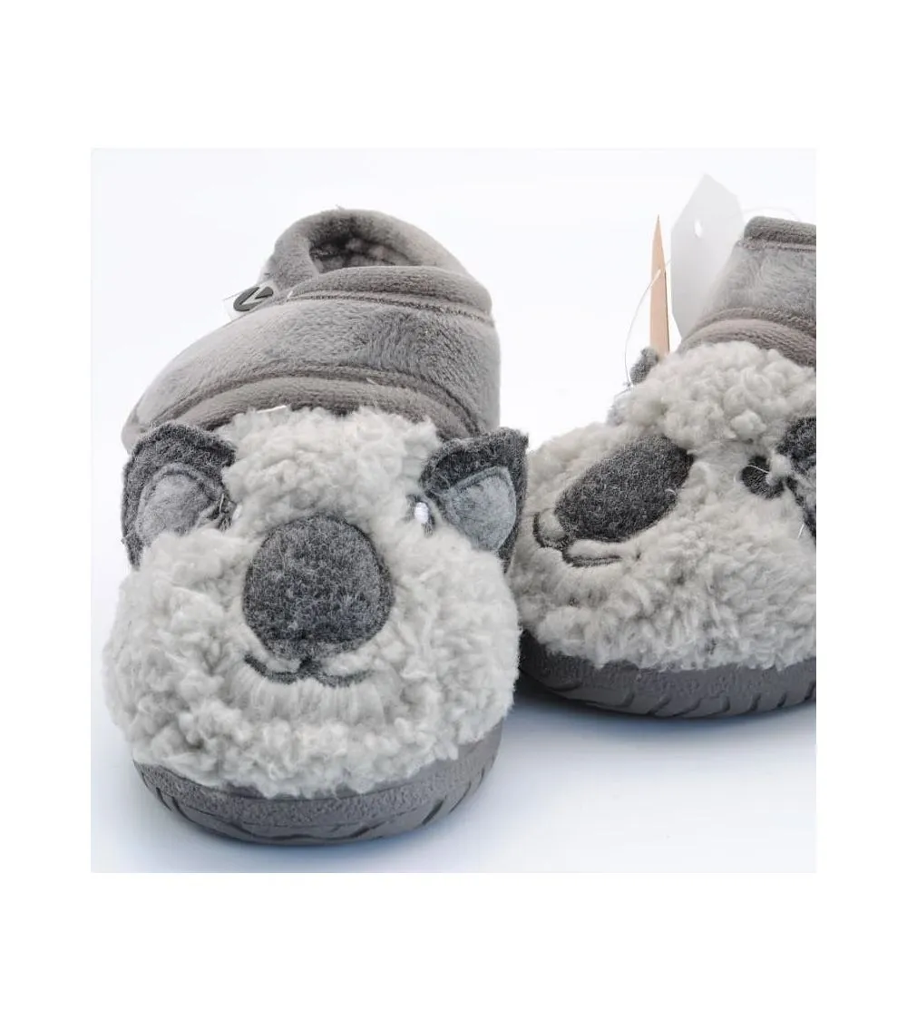 ZAPATILLAS DE CASA VICTORIA VELCRO KOALA