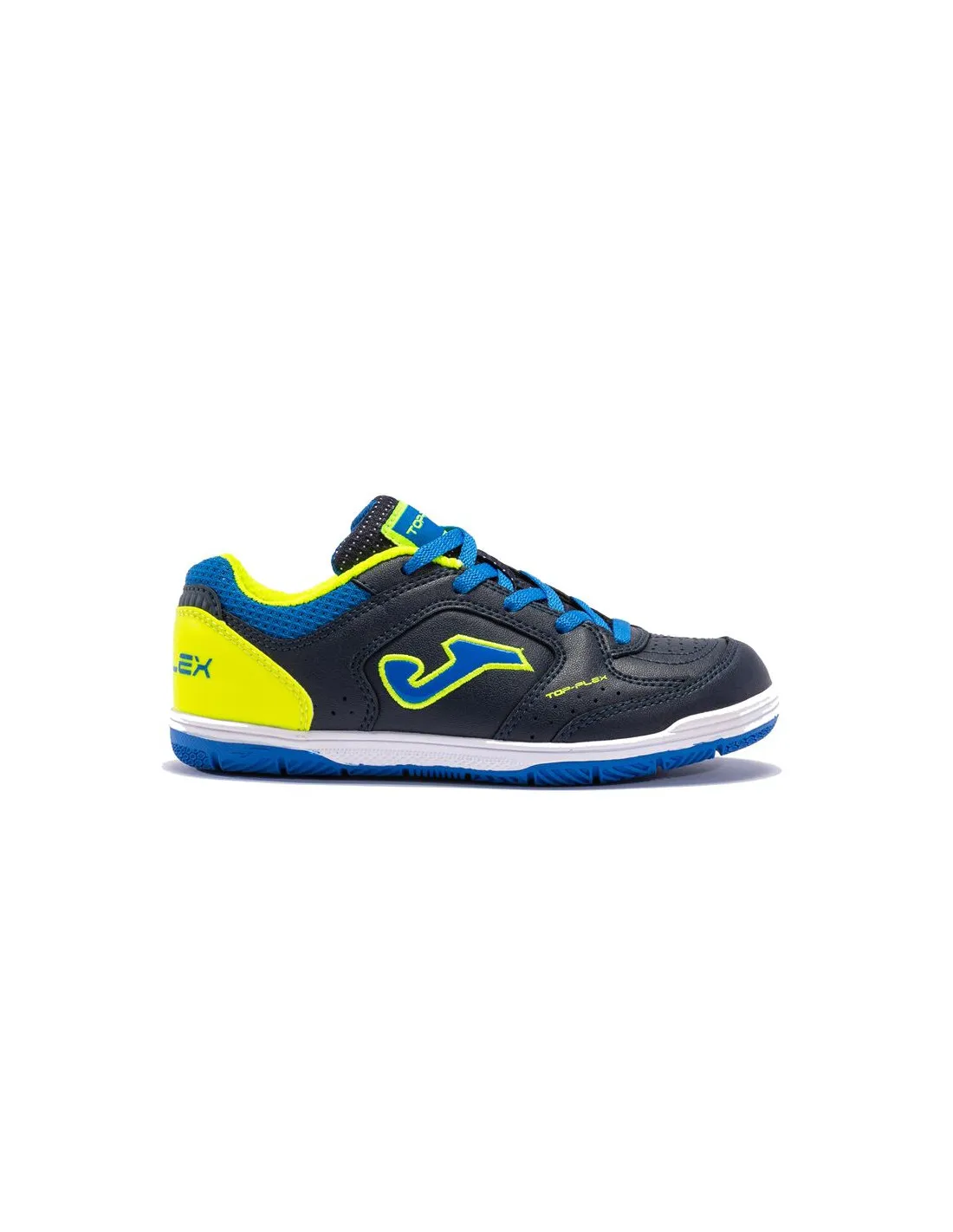 Zapatillas de Fútbol Sala Joma Top Flex 2303 Azul Marino Infantil