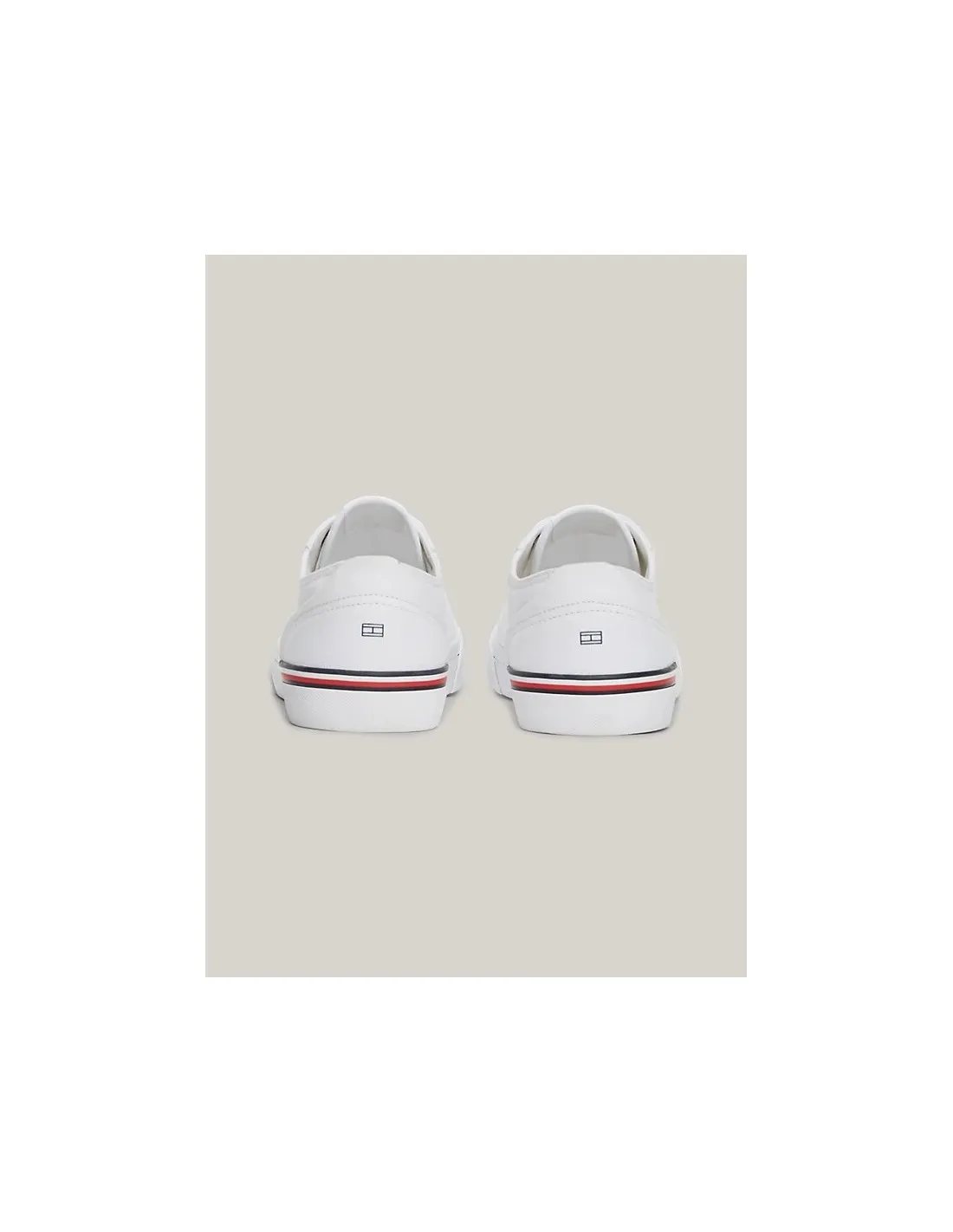 Zapatillas de lona con cinta distintiva de Tommy Hilfiger