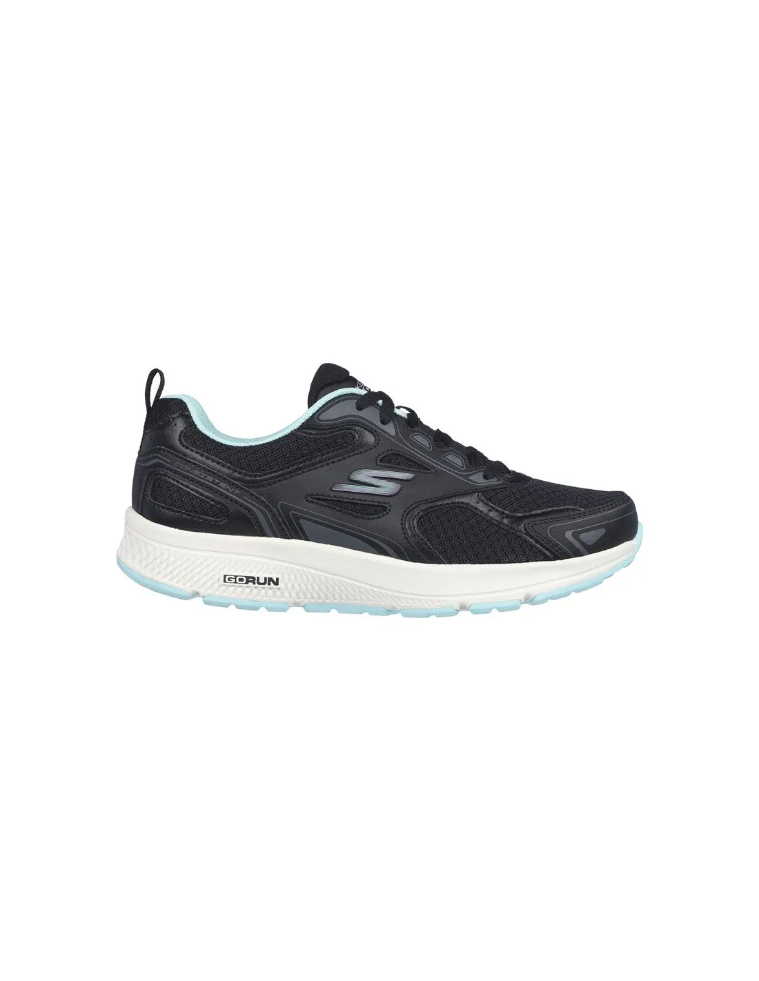 Zapatillas de Running Skechers GO RUN Consistent Negro Azul Mujer