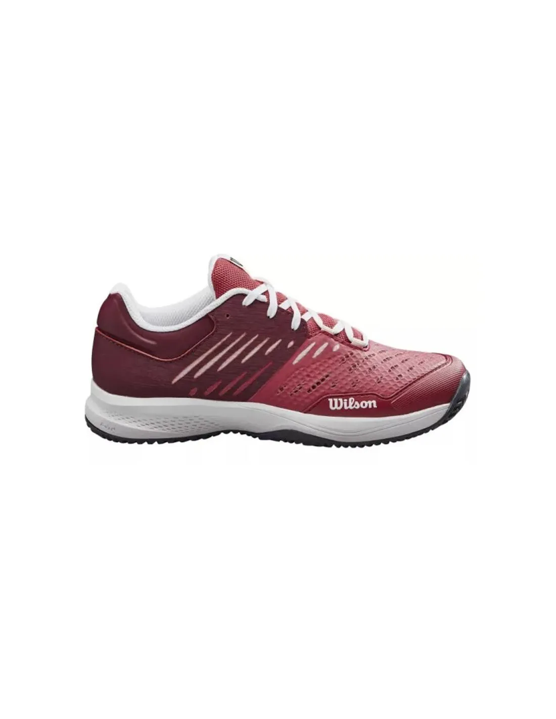 Zapatillas de Tenis Wilson Kaos Comp 3.0 Granate Mujer