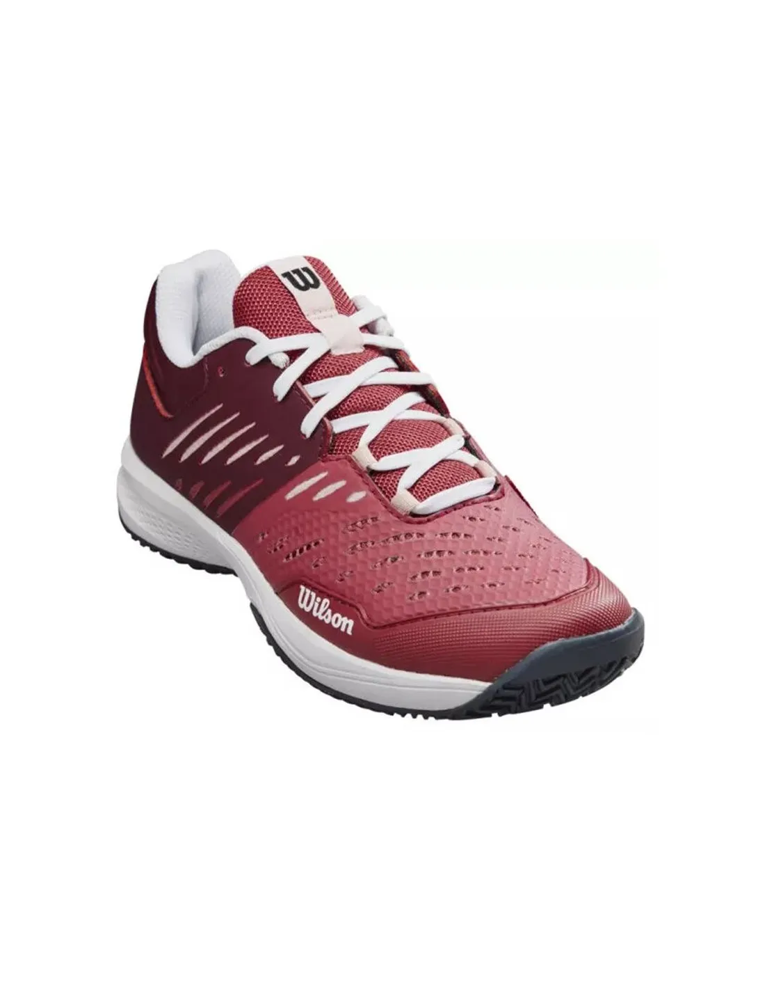Zapatillas de Tenis Wilson Kaos Comp 3.0 Granate Mujer
