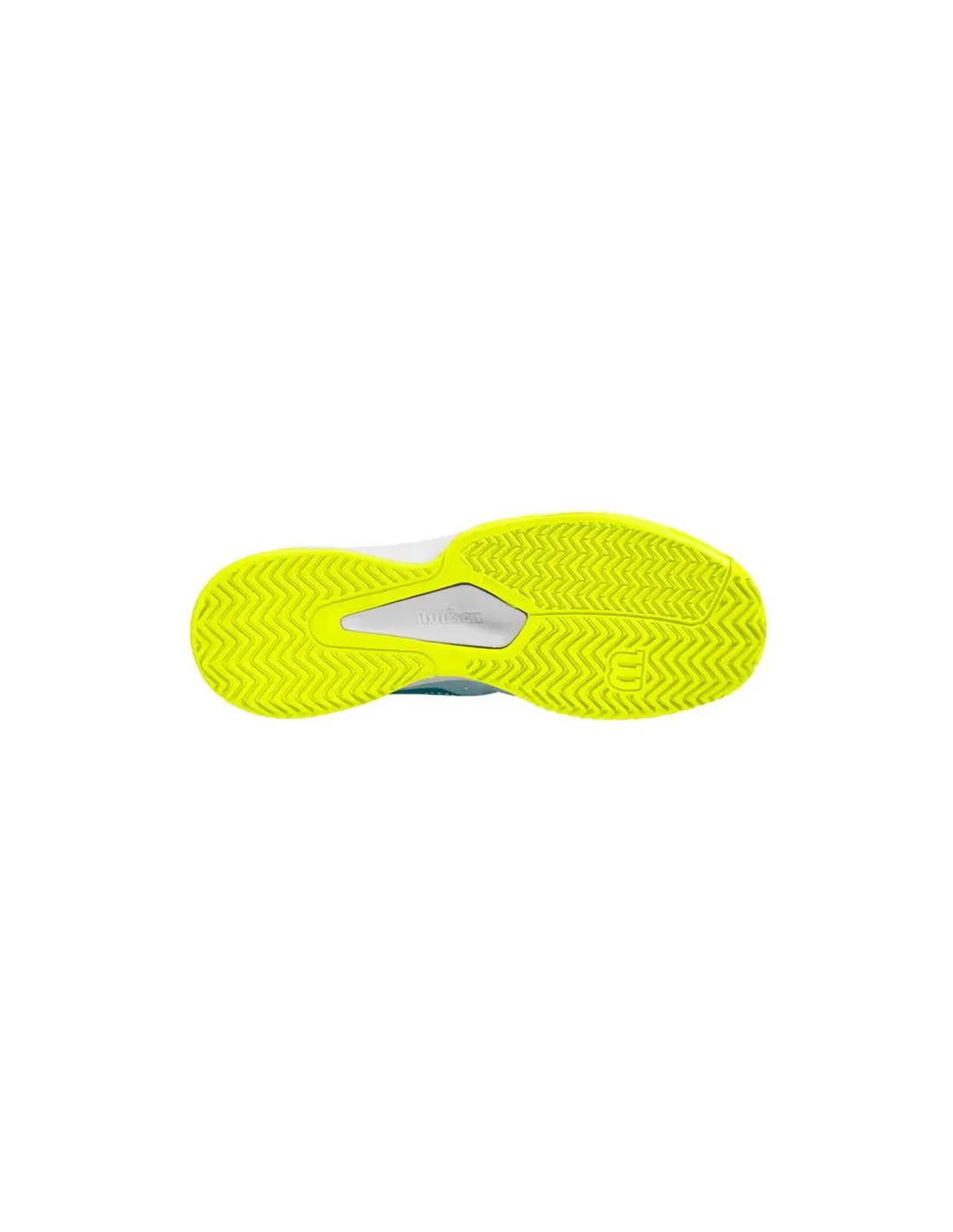 Zapatillas de Tenis Wilson Kaos Stroke 2.0 Hombre Stormy Gris Amarillo