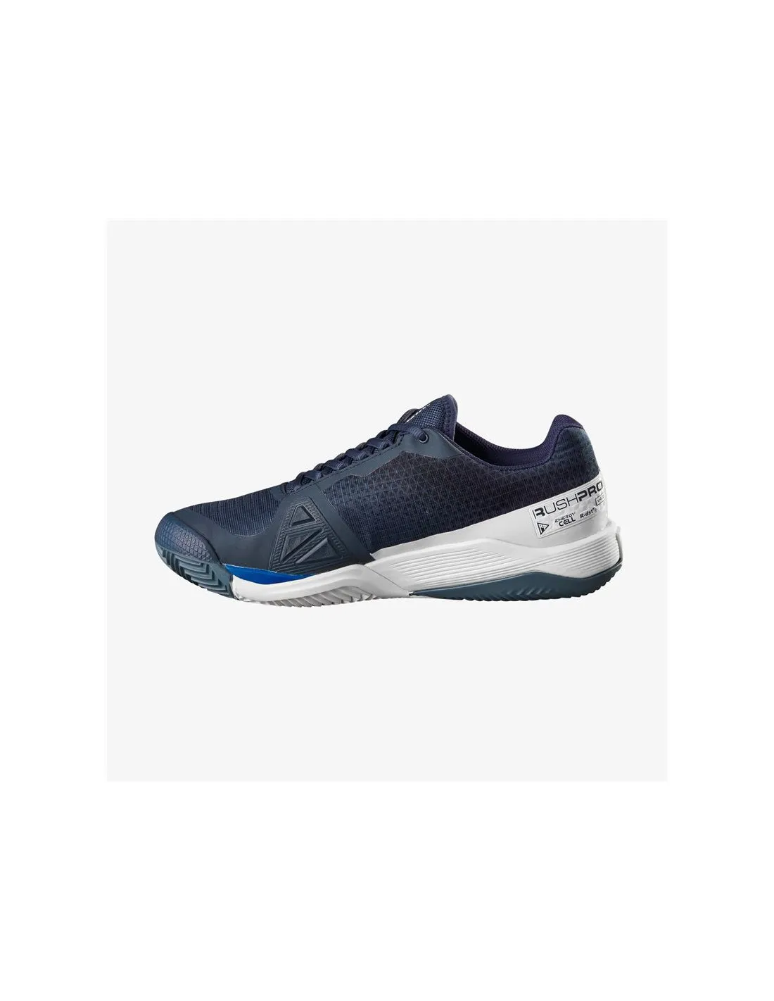 Zapatillas de Tenis Wilson Rush Pro 4.0 Clay Frenchb Hombre Azul/Blanco/Navy