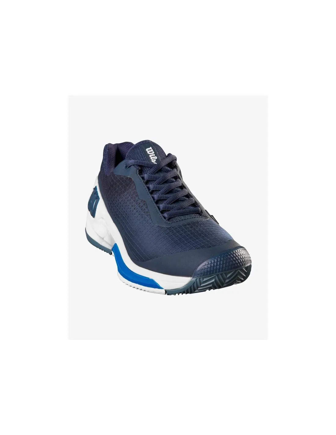 Zapatillas de Tenis Wilson Rush Pro 4.0 Clay Frenchb Hombre Azul/Blanco/Navy