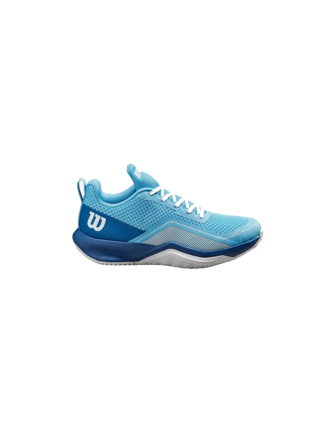 Zapatillas de Tenis Wilson Rush Pro Lite Bonnie Mujer Azul/Blanco