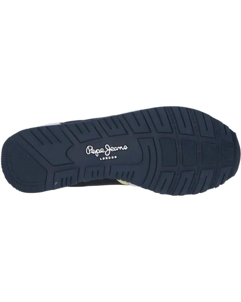Zapatillas deporte de Hombre PEPE JEANS PMS30923 BRIT MAN PRINT SS23 595NAVY