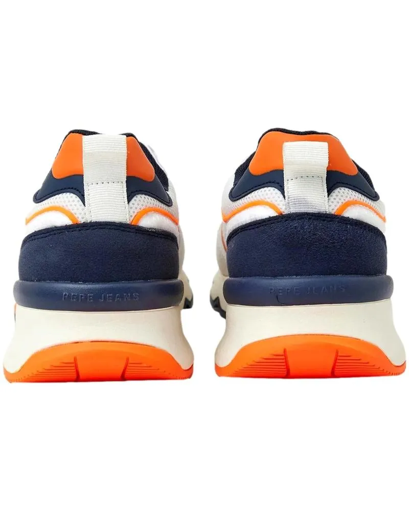 Zapatillas deporte de Hombre PEPE JEANS ZAPATILLAS BRIT PRO NEON M WHITE