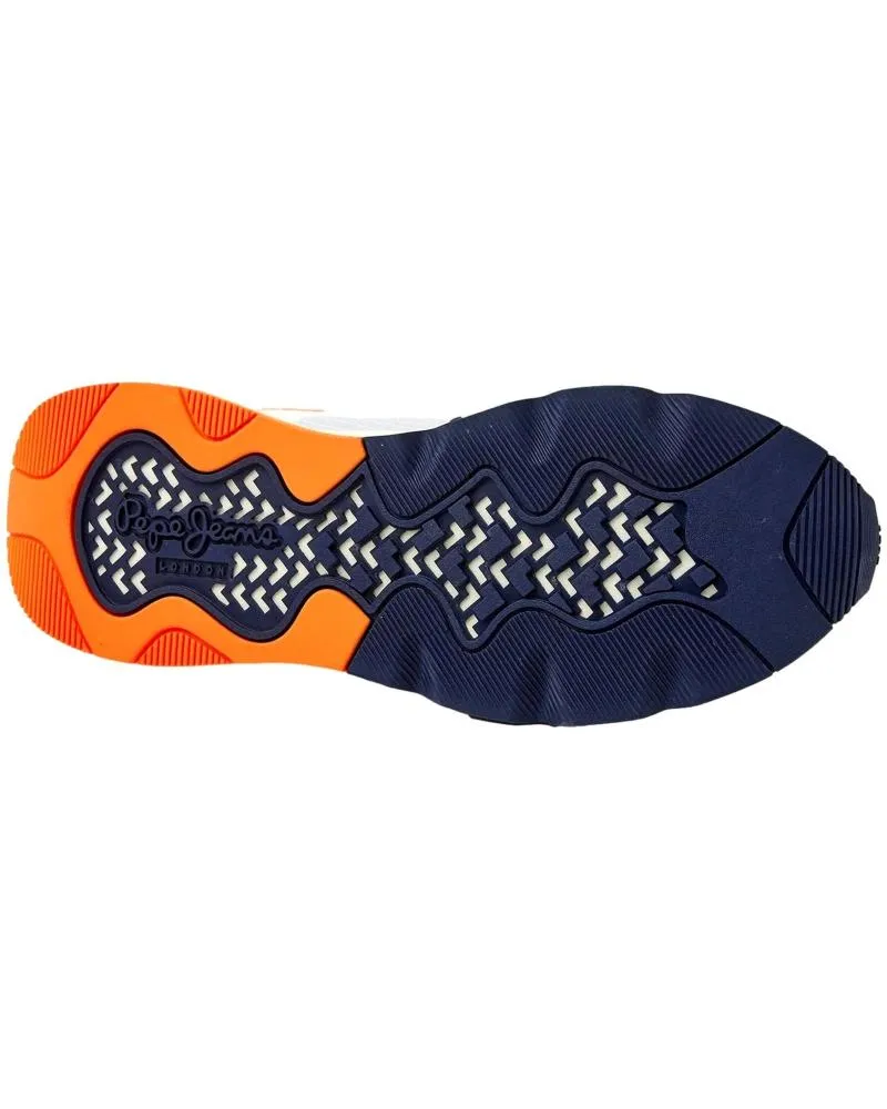 Zapatillas deporte de Hombre PEPE JEANS ZAPATILLAS BRIT PRO NEON M WHITE